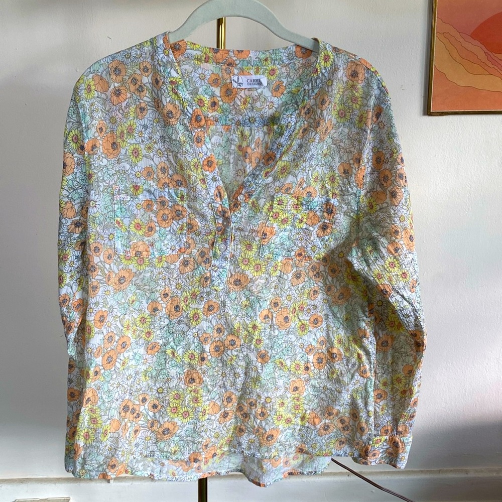 Carve Designs Dylan Gauze Top